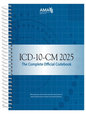 cover image of ICD-10-CM 2025 the Complete Official Codebook